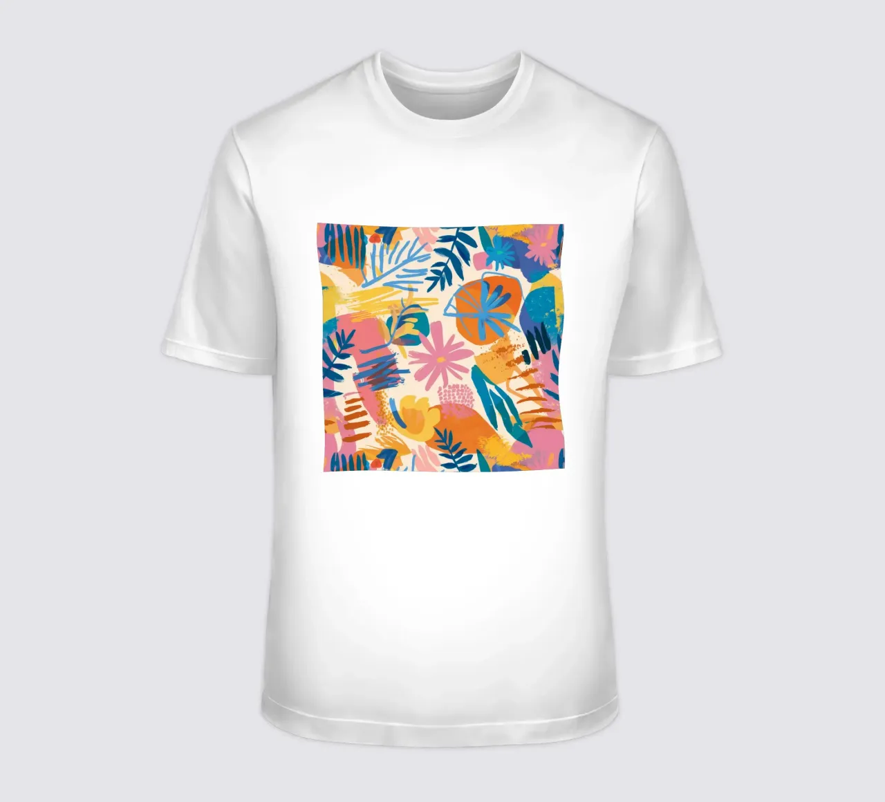 Abstract Island Bloom t-shirt by Haven Mirage