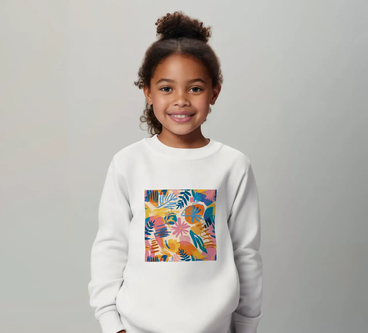 Isla abstracta Bloom sudadera para niño de Haven Mirage