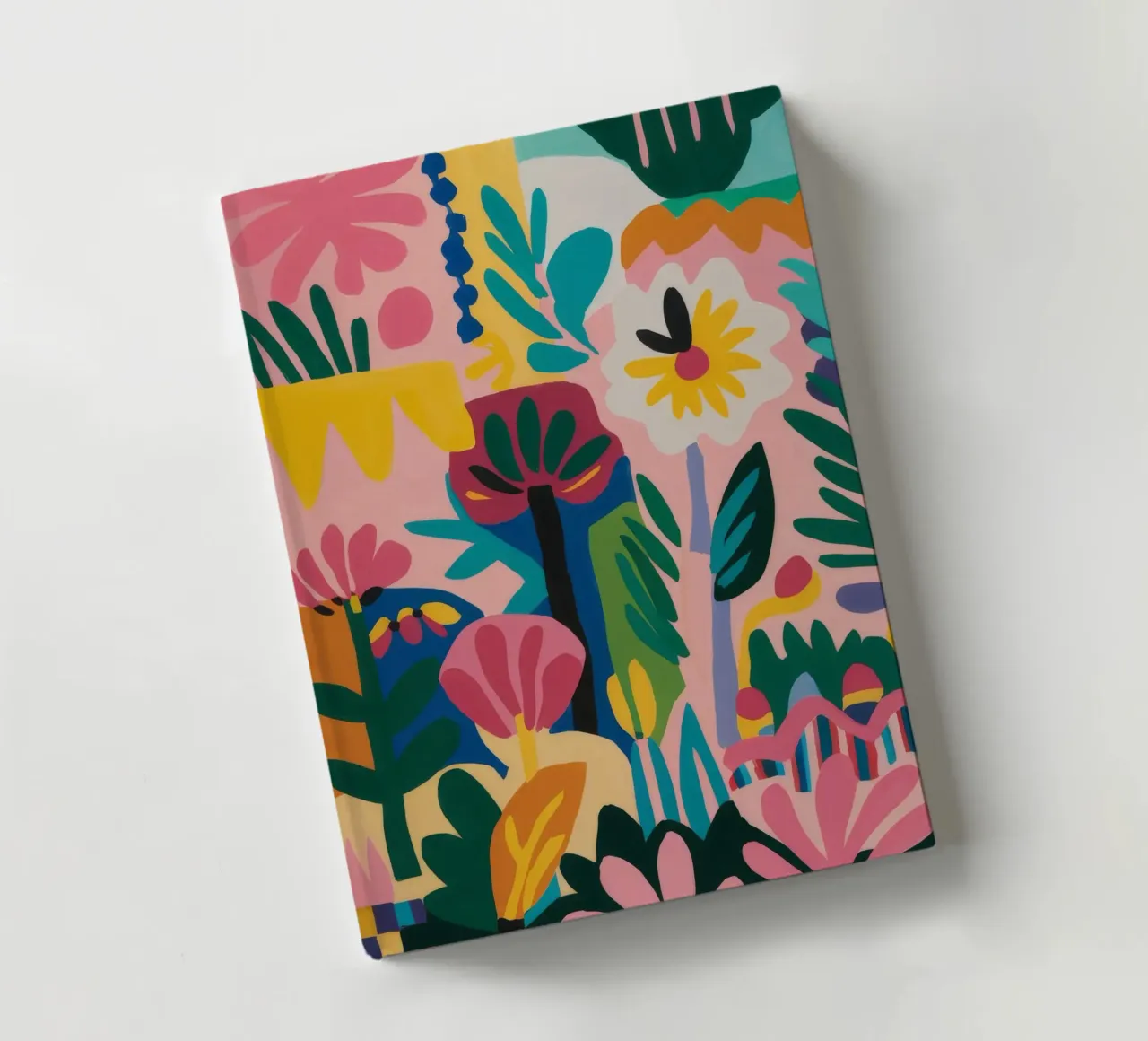 Abstract Garden Forms notebook by Paez Harmony