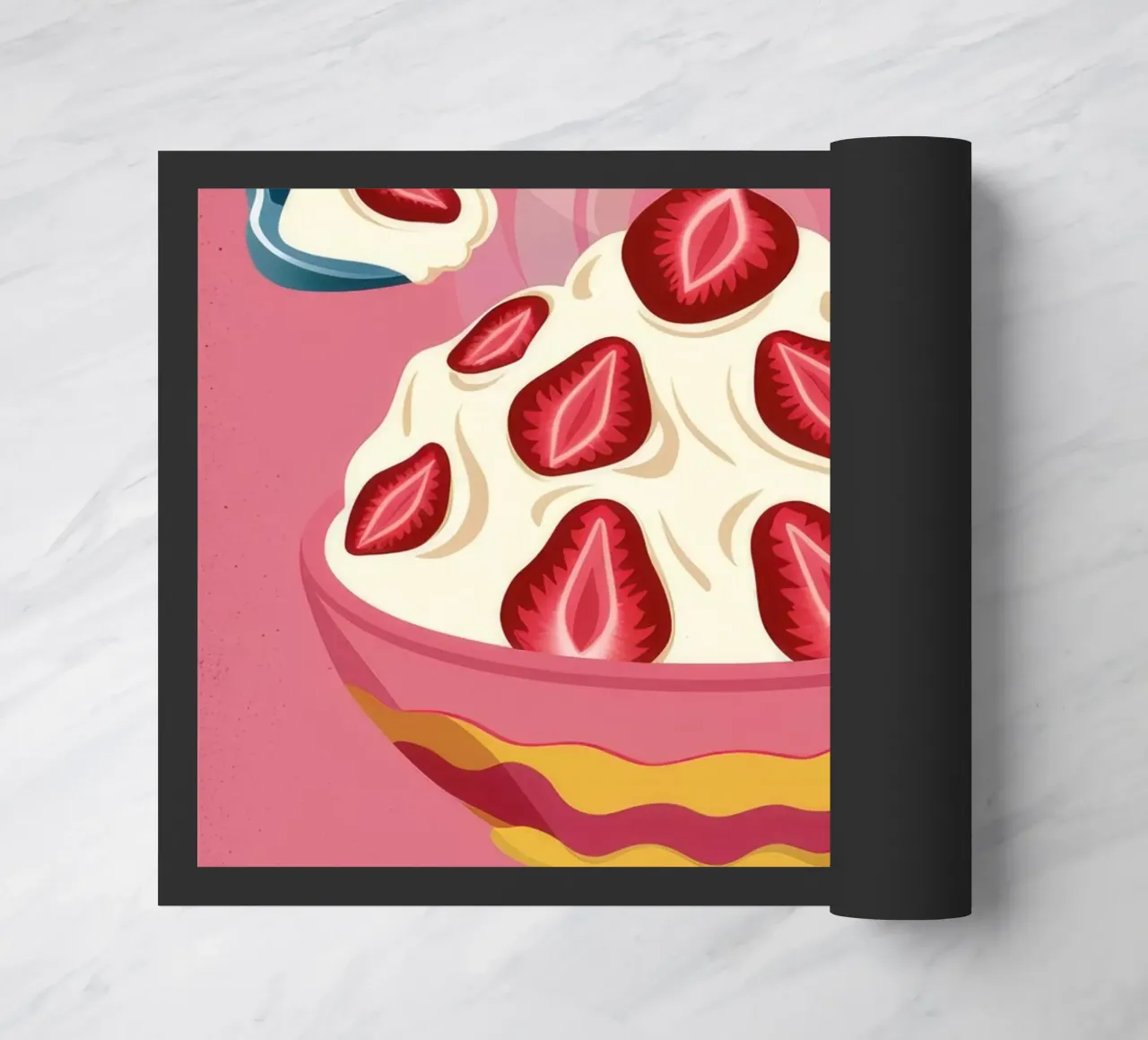 Dessert alla nuvola di fragole zerbino da Jasper Rune