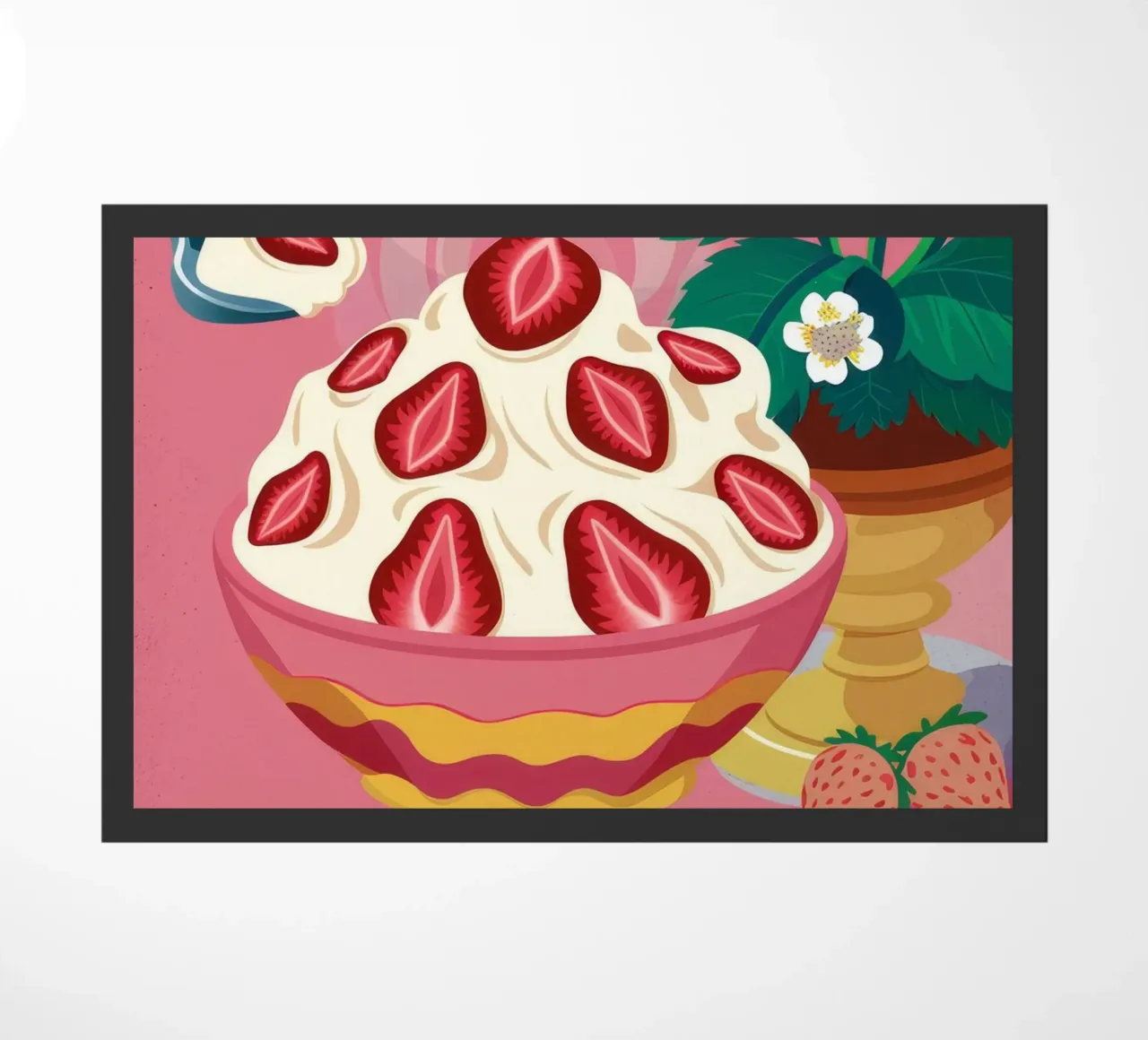 Dessert alla nuvola di fragole zerbino da Jasper Rune