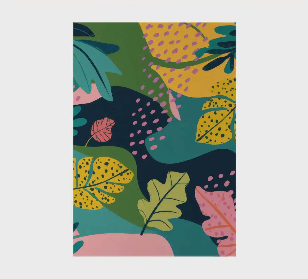 Autumn Leaf Medley notebook by Paez Harmony