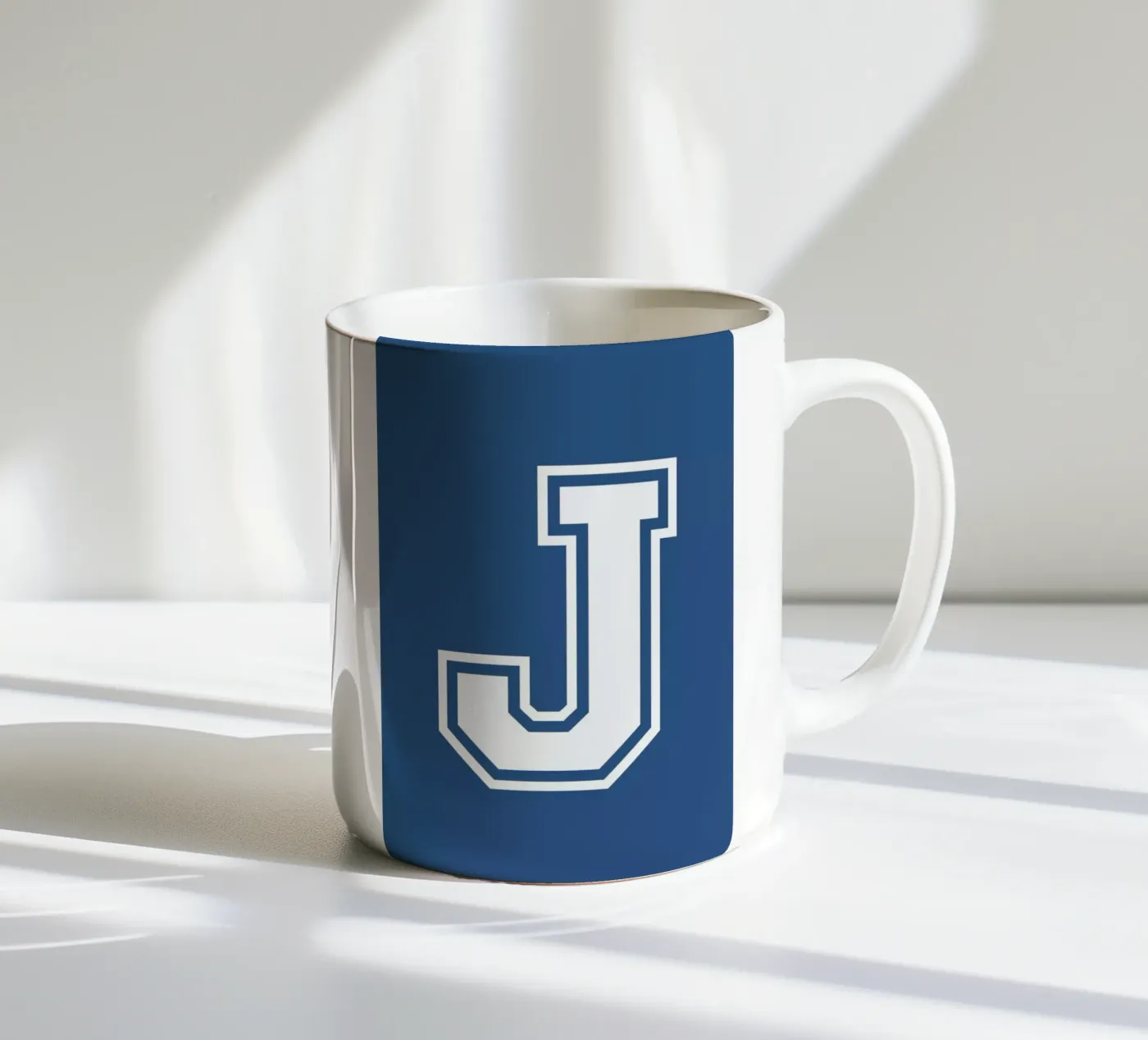 J ceramic mug by Studio One