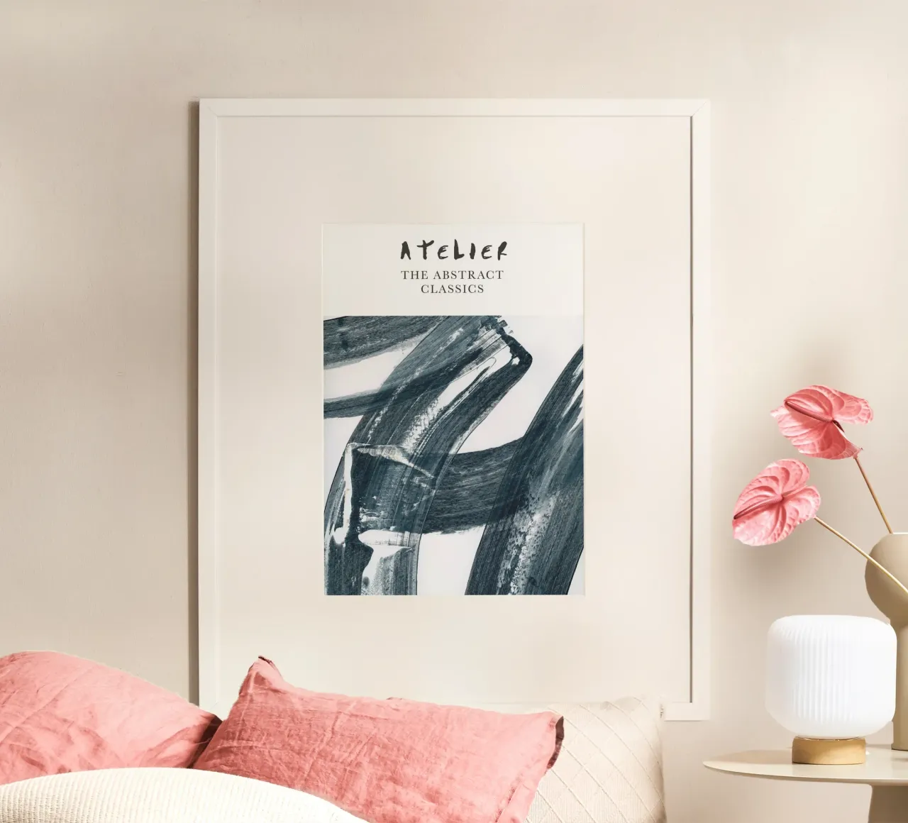Abstract Line No 02 poster da treechild