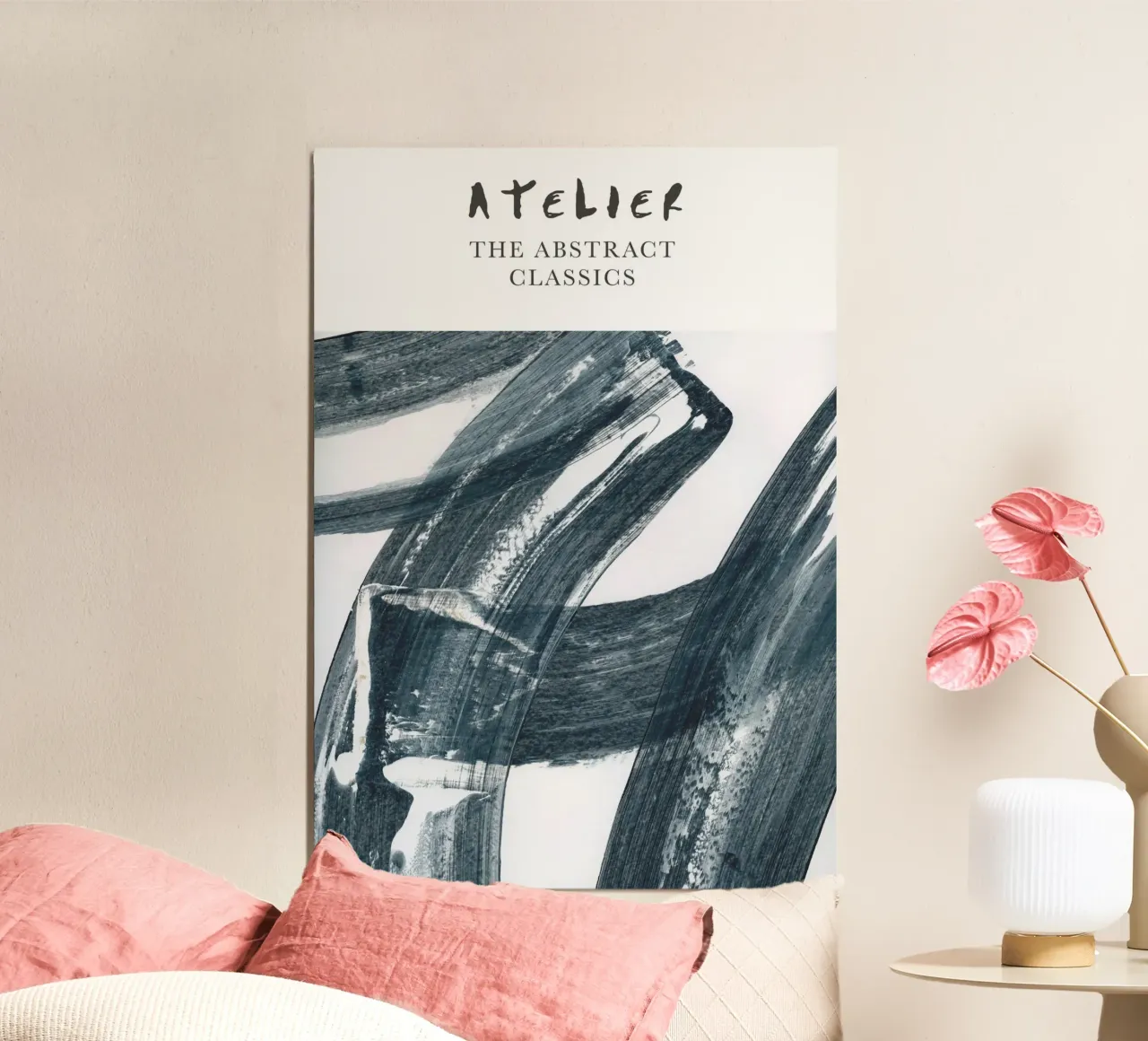 Abstract Line No 02 poster da treechild