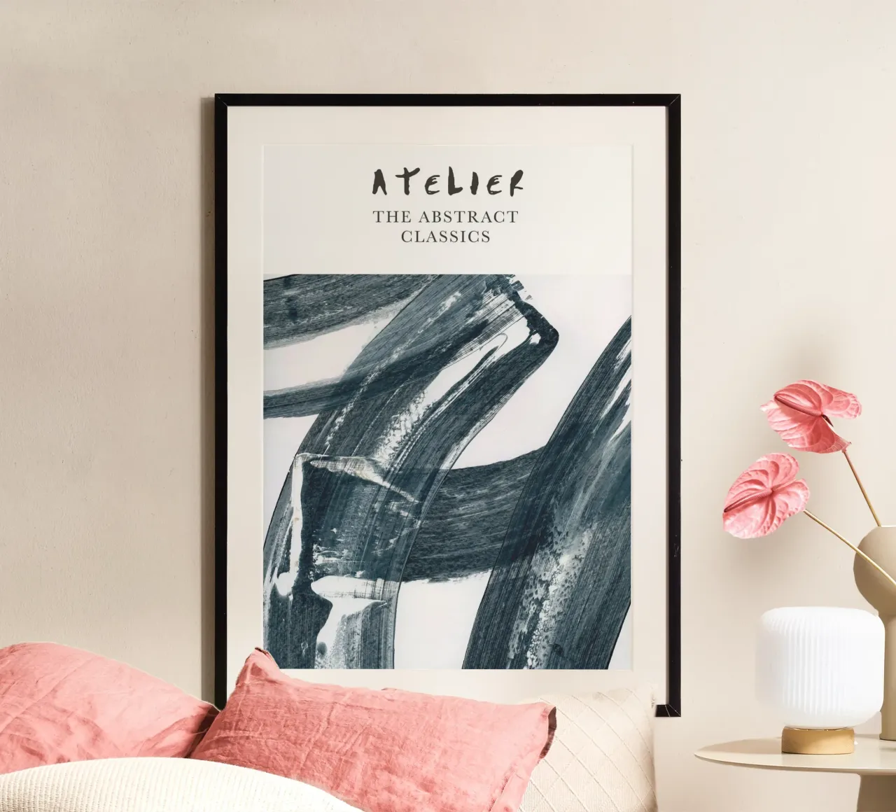 Abstract Line No 02 poster da treechild
