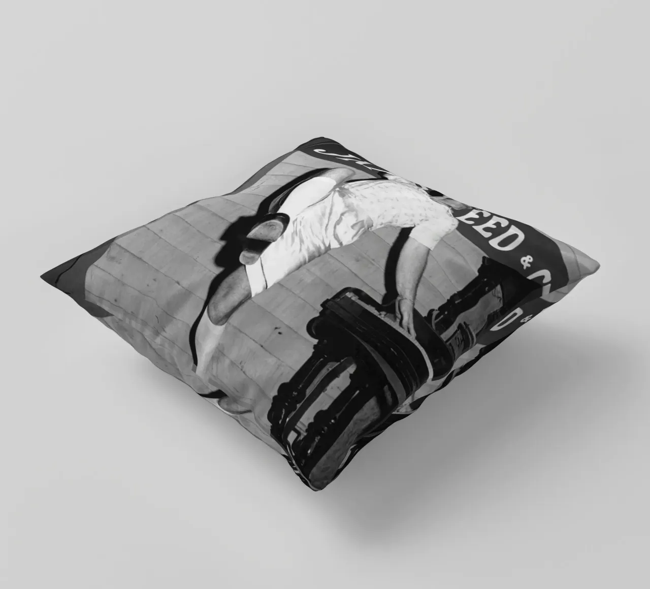 Cute Style Elton John Black And White cuscino da fardanjadex