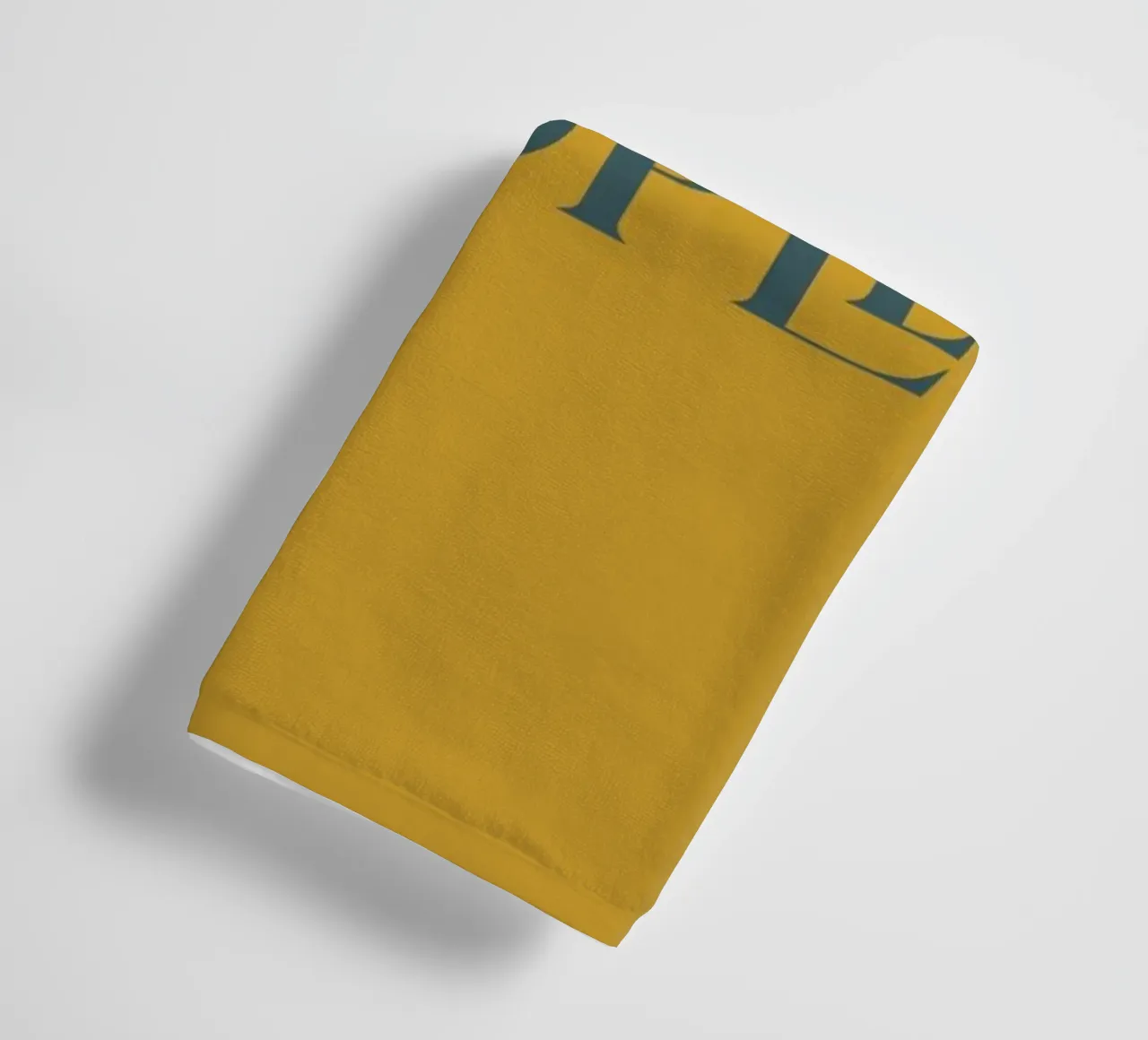 Ew People Mustard asciugamano da bagno da Trabolt Design