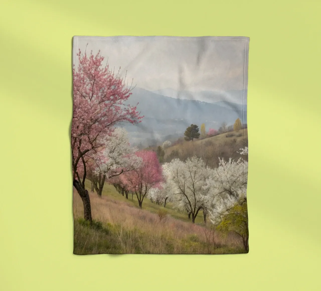 Valle dei fiori di primavera coperta in pile da Artistic-shop