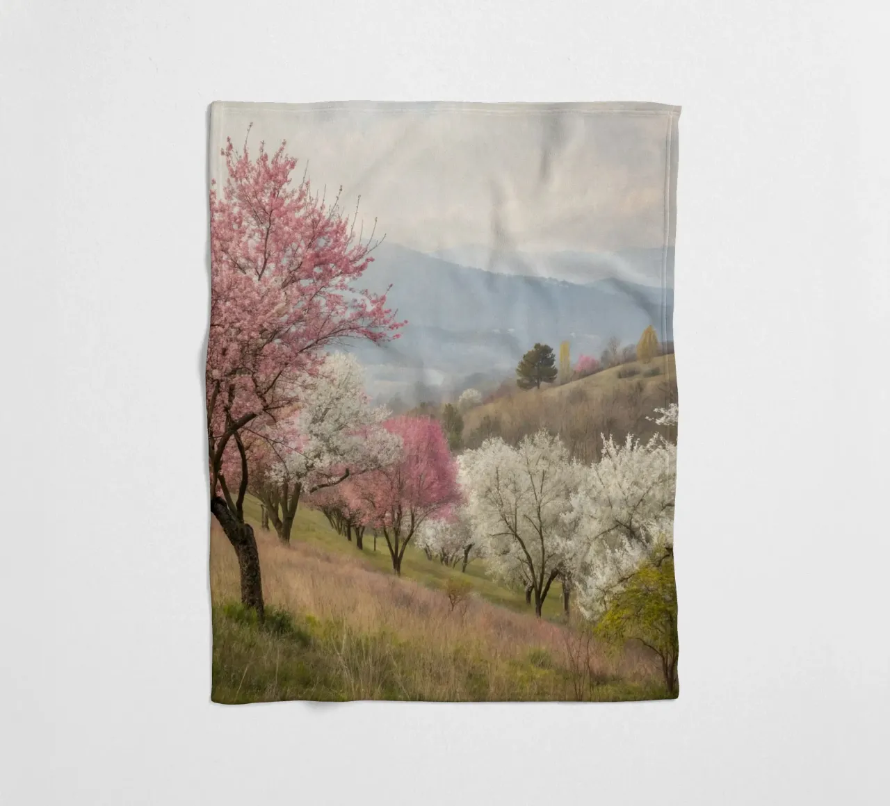 Valle dei fiori di primavera coperta in pile da Artistic-shop