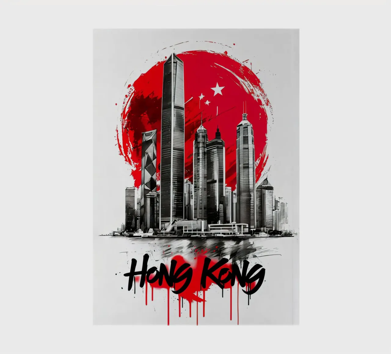 Hong Kong notebook by ARTVI-SHOP