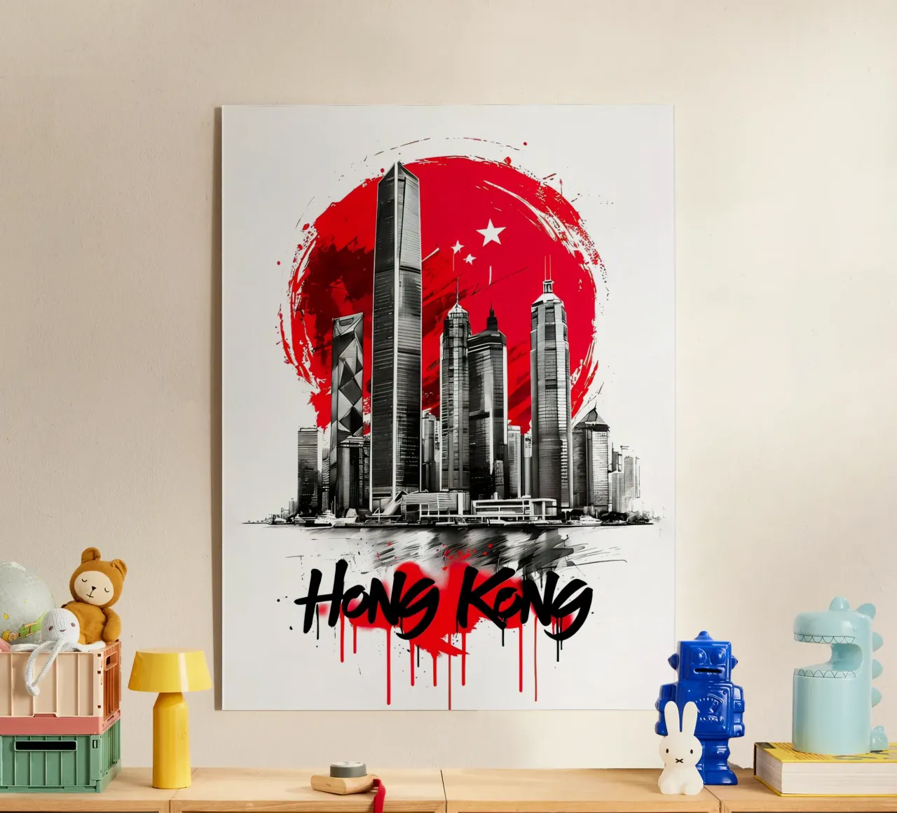 Hong Kong plexiglass da 🎁 NOBELART