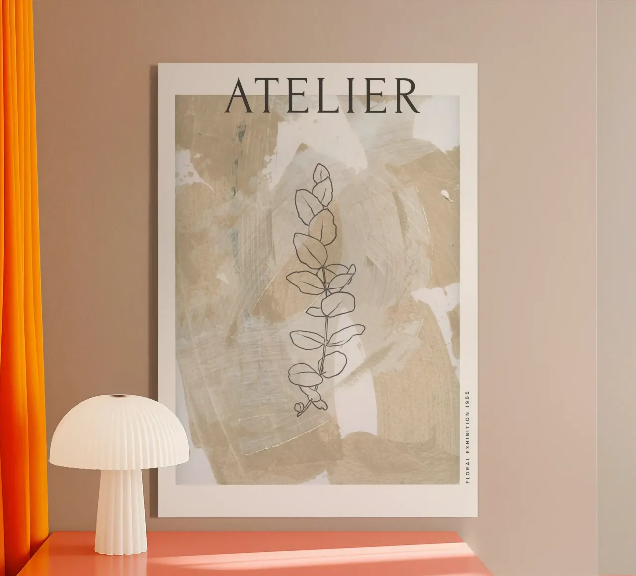 Abstract Botanics No 22 plexiglass da treechild