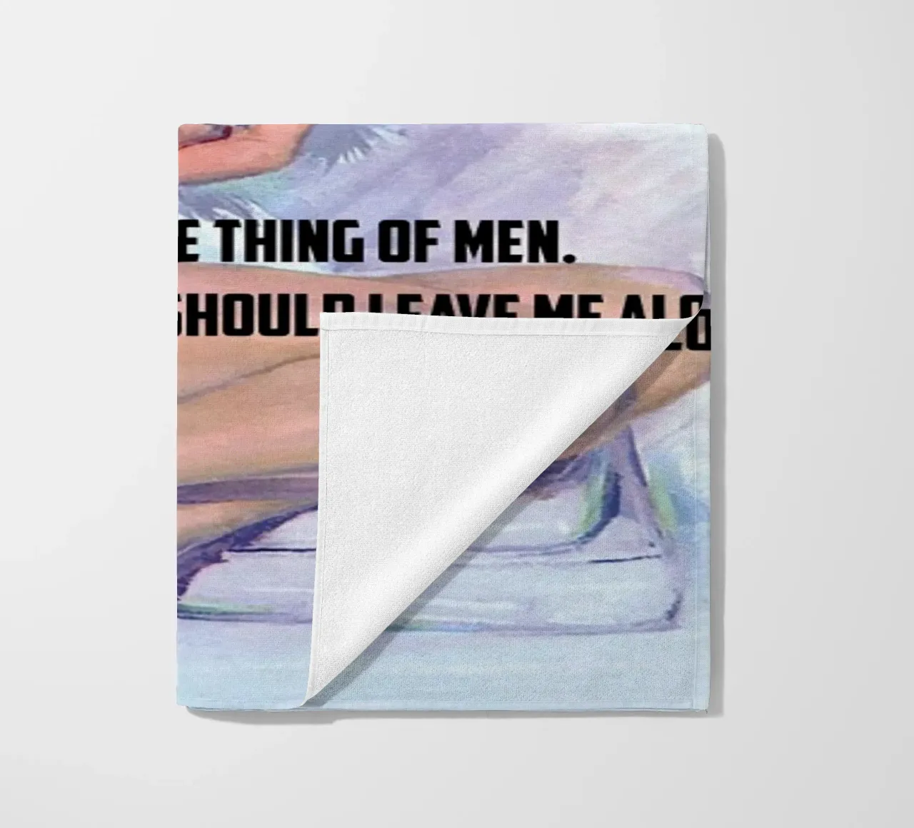 I Only Want One Thing Of Men telo mare da Gallery Print and Art Limited