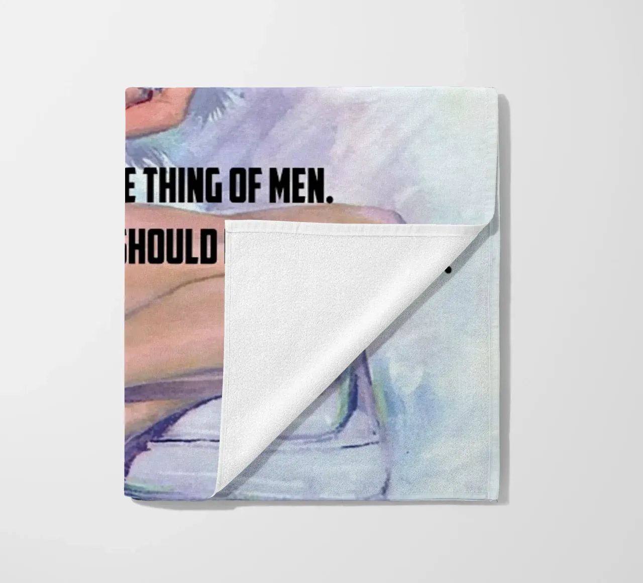 I Only Want One Thing Of Men telo mare da Gallery Print and Art Limited