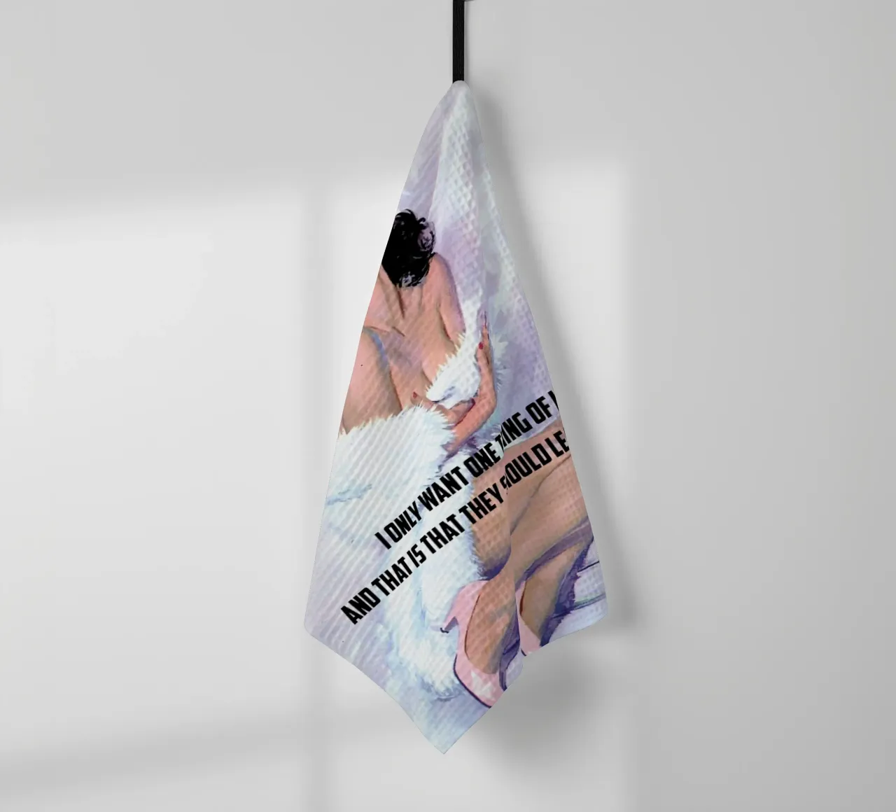 I Only Want One Thing Of Men canovaccio da cucina da Gallery Print and Art Limited