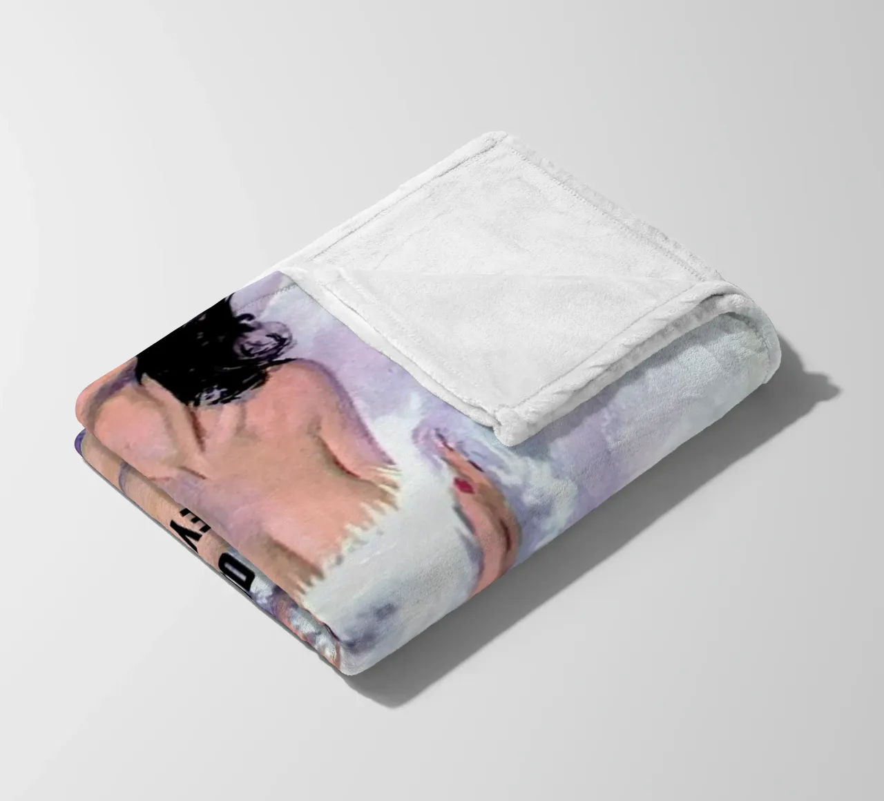 I Only Want One Thing Of Men coperta in pile da Gallery Print and Art Limited