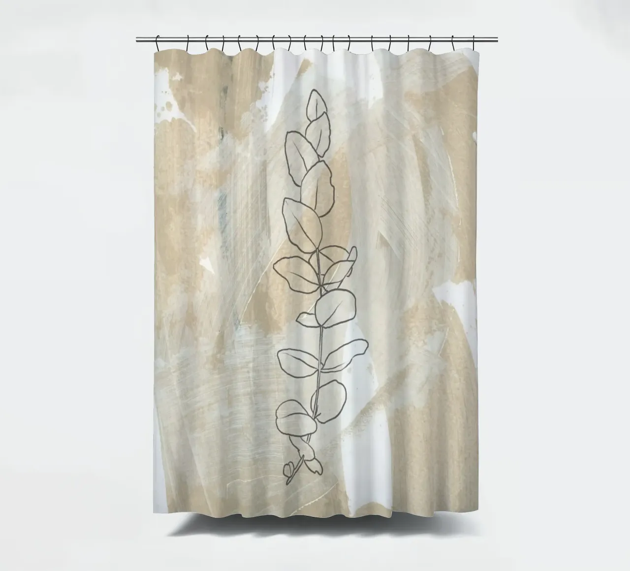 Abstract Botanics No 23 tenda da doccia da treechild
