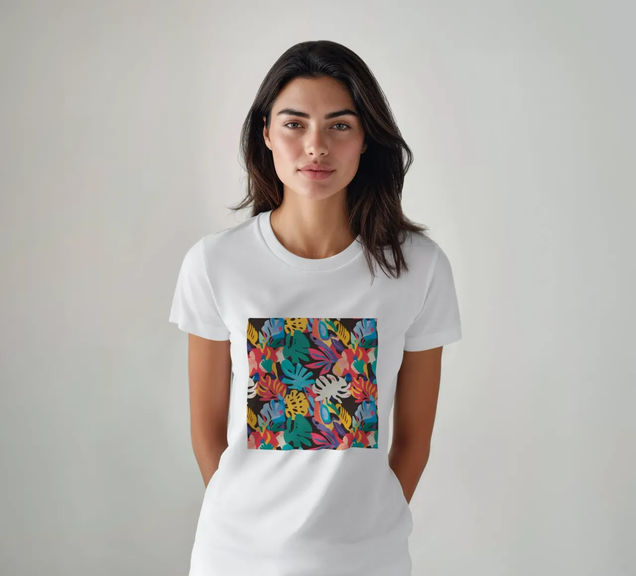 Dschungelkatze Tarnung T-Shirt von Paez Harmony