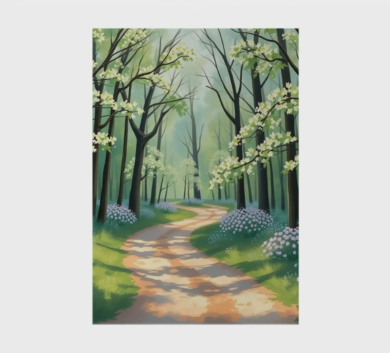 Enchanted Woodland Path notebook by Artistic-shop