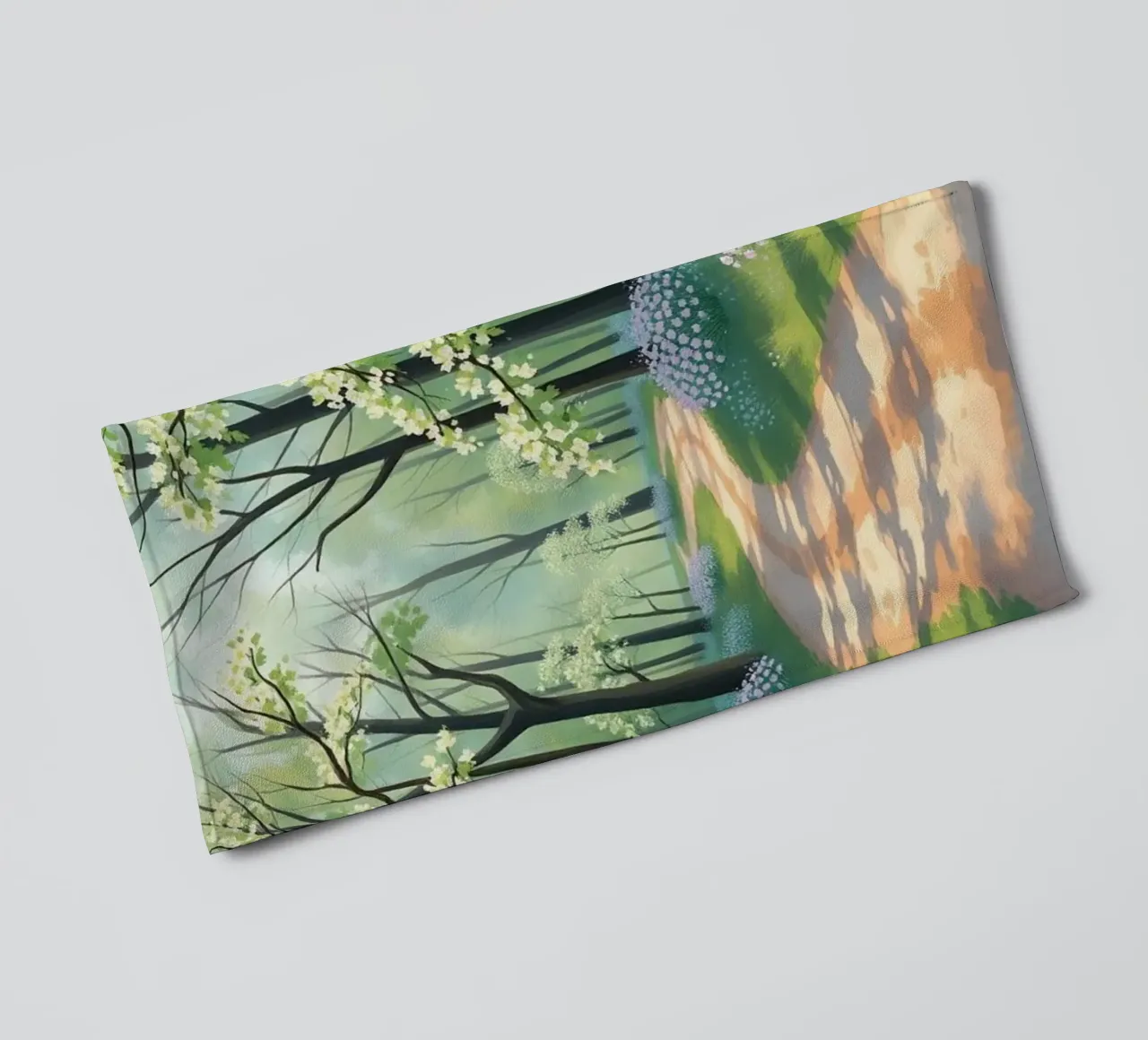 Enchanted Woodland Path towel by Artistic-shop