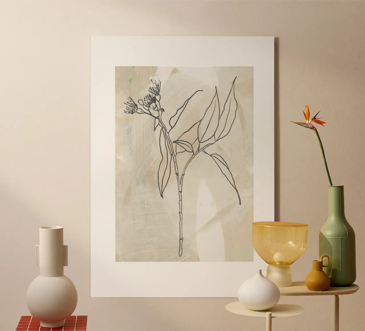 Abstract Botanics No 24 plexiglass da treechild
