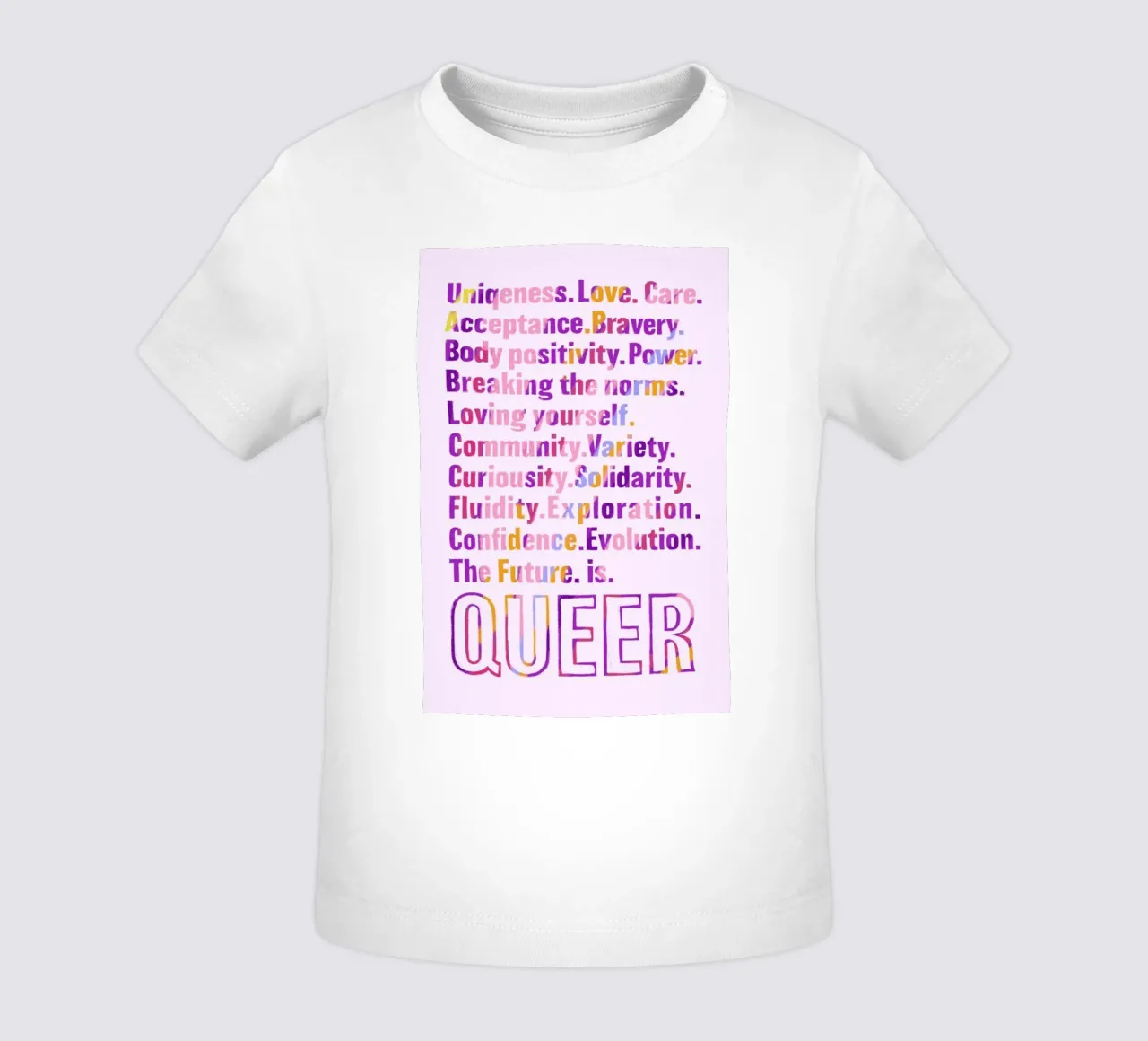 The Future Is Queer maglietta neonato da Studio One