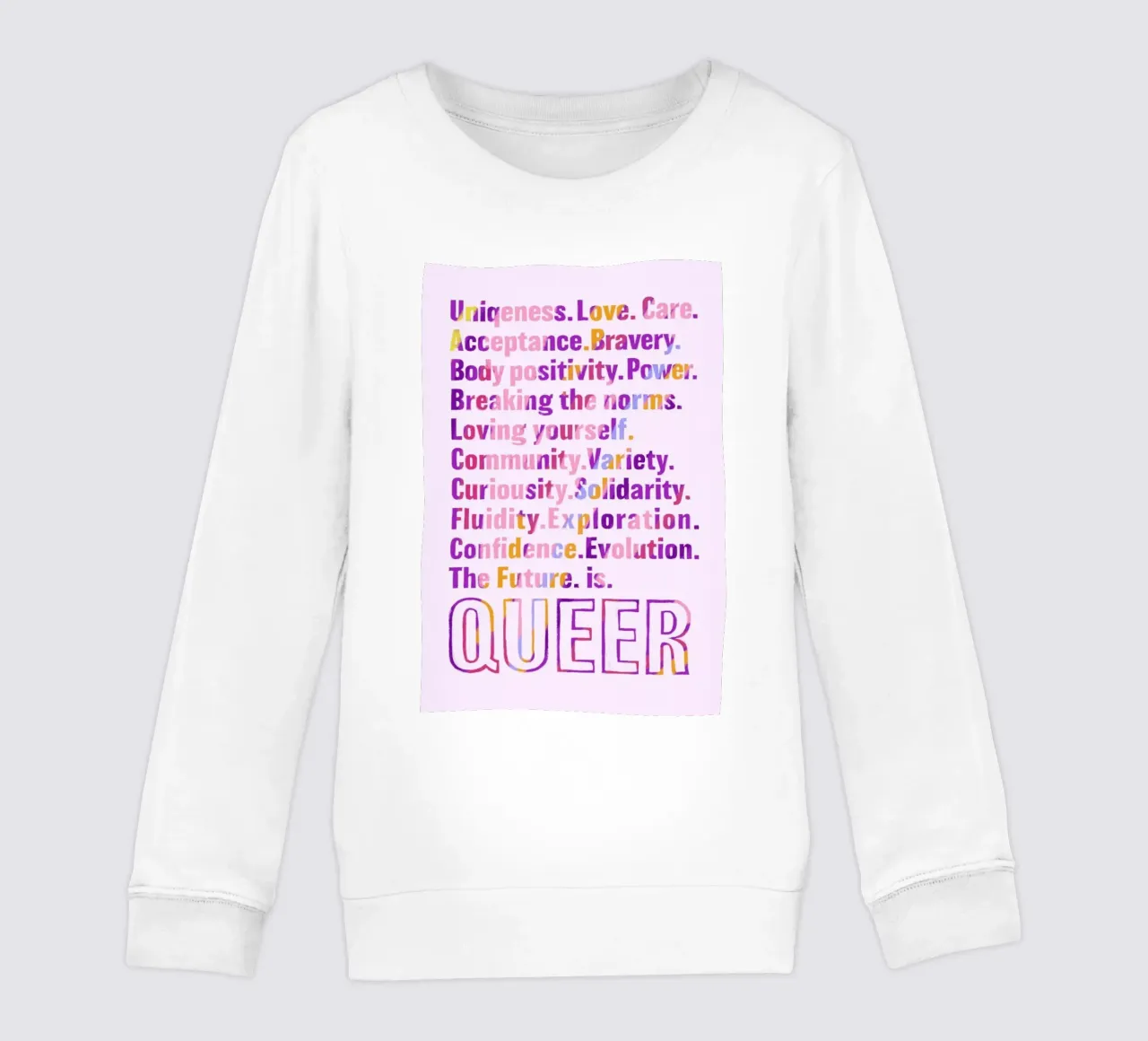 The Future Is Queer felpa bambino da Studio One