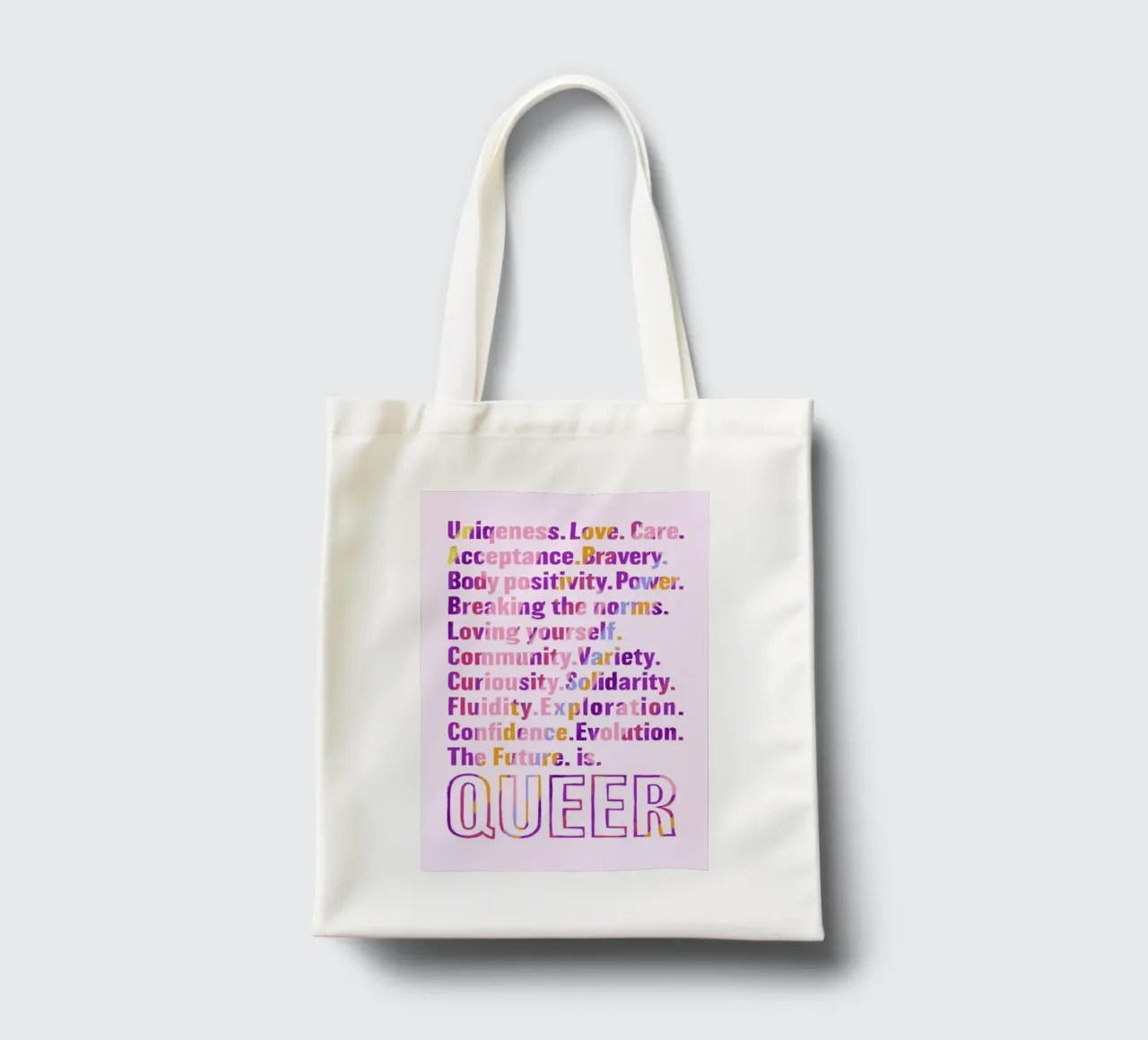The Future Is Queer borsa in juta da Studio One
