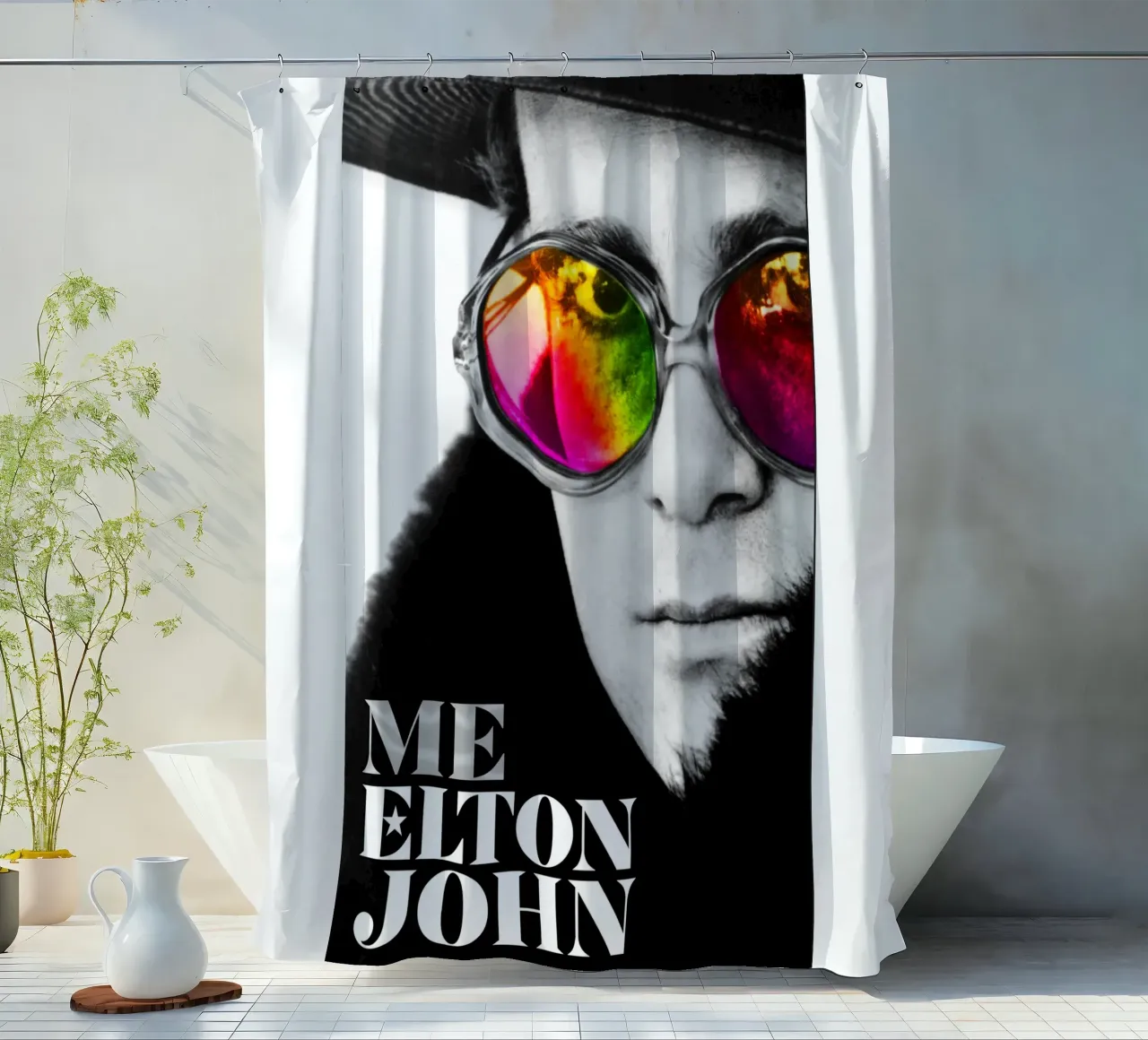 Me Elton John Movie shower curtain by fardanjadex