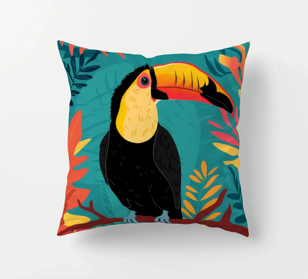 Toucan Tropicana Perch cuscino da Paez Harmony