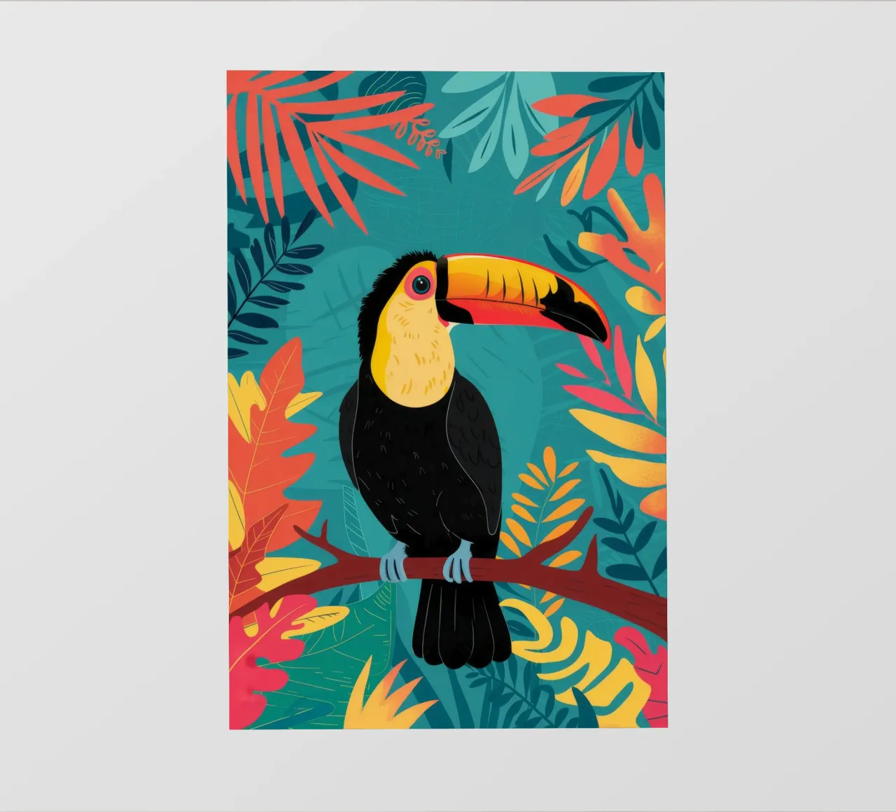 Toucan Tropicana Perch telo in pvc da Paez Harmony