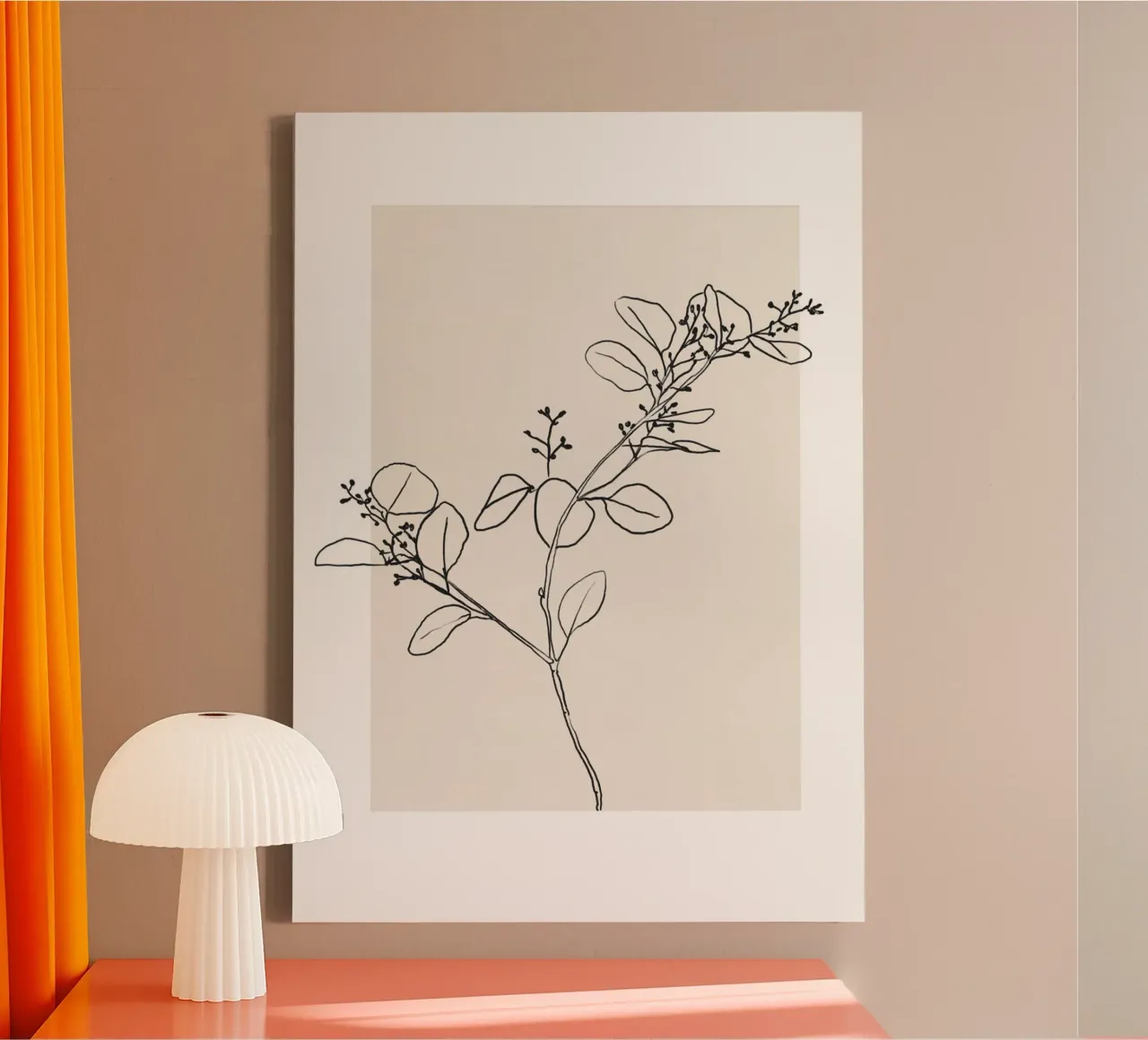 Abstract Botanics No 25 tela da treechild