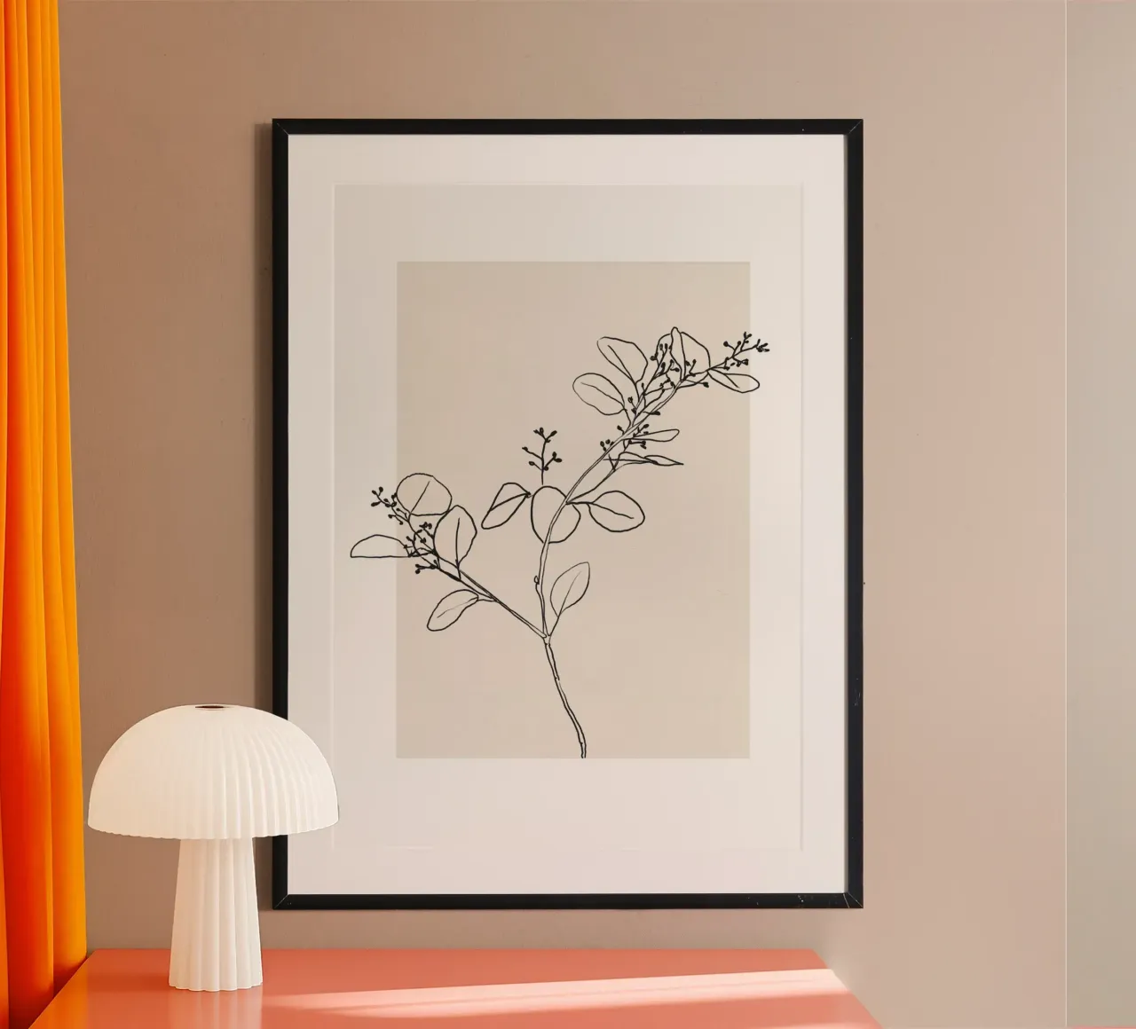 Abstract Botanics No 25 carta hahnemühle da treechild