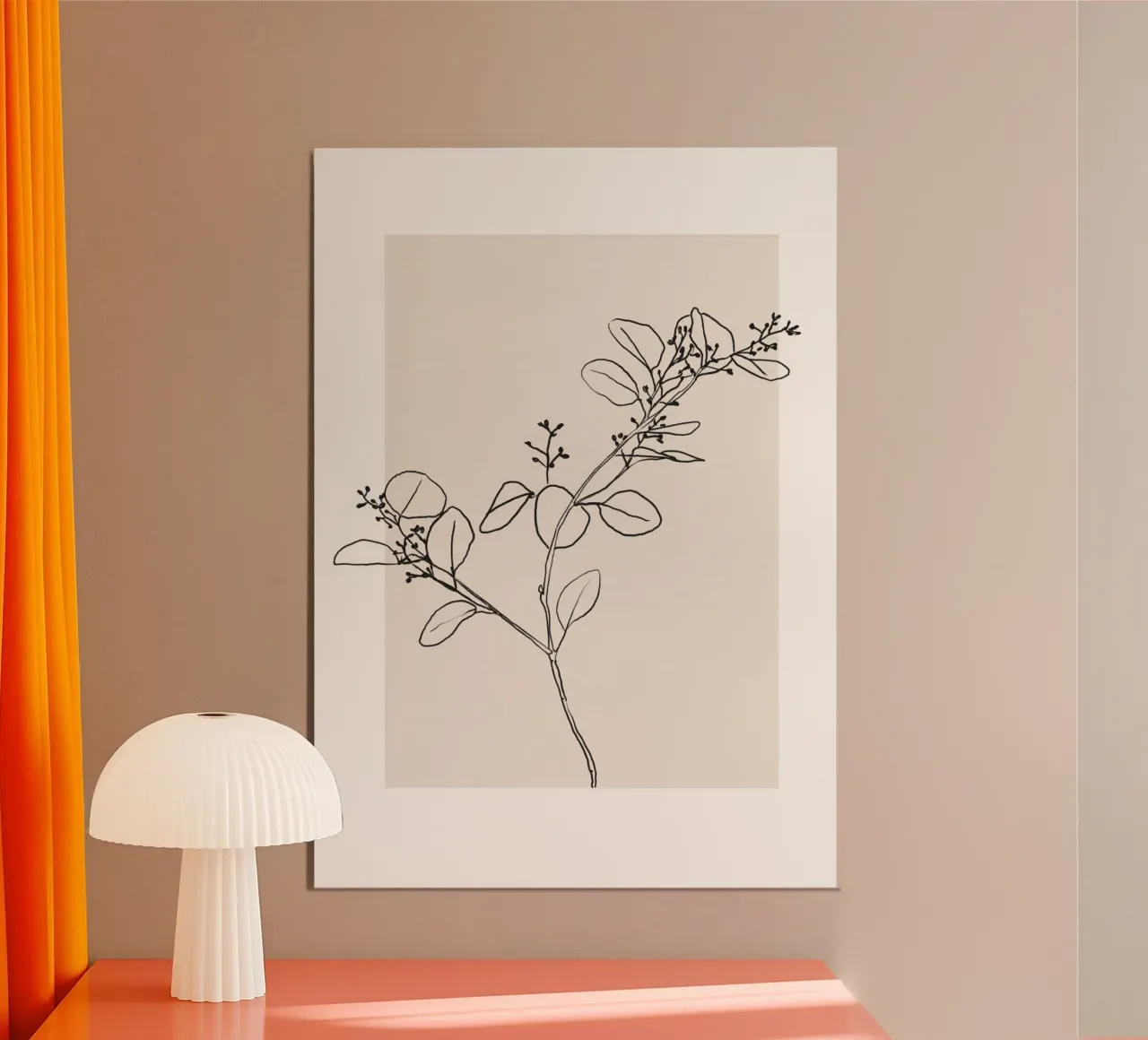 Abstract Botanics No 25 carta hahnemühle da treechild