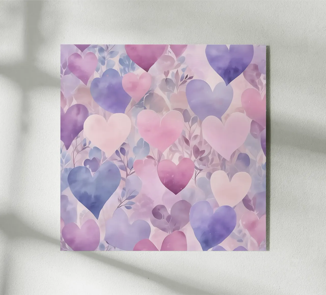 Hearts_3 acrylic glass by Farb- und Blütenzauber by LK