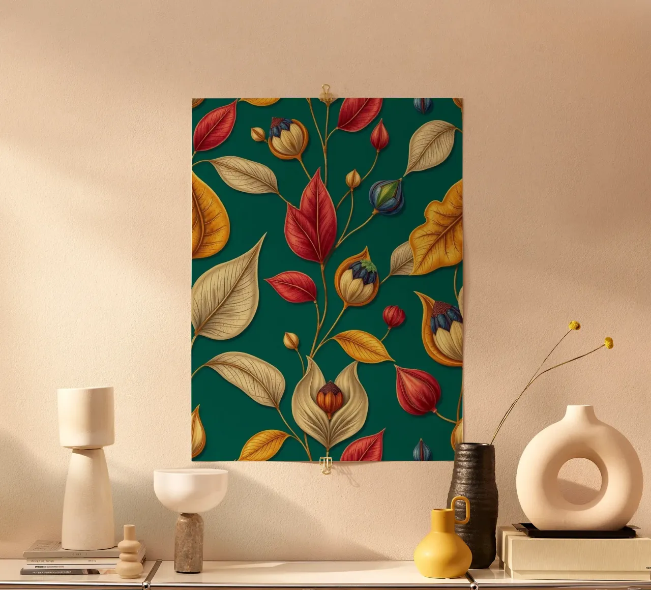 Arazzo botanico incantato poster da Artistic-shop