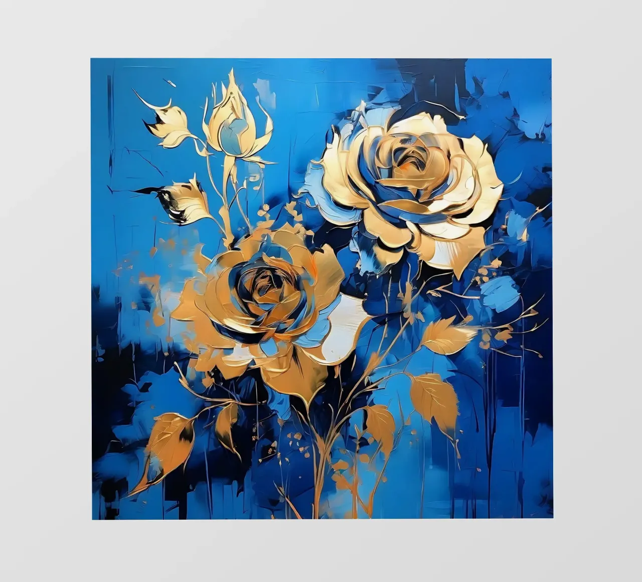 rose_oro_blu_1 pellicola backlit da Farb- und Blütenzauber by LK