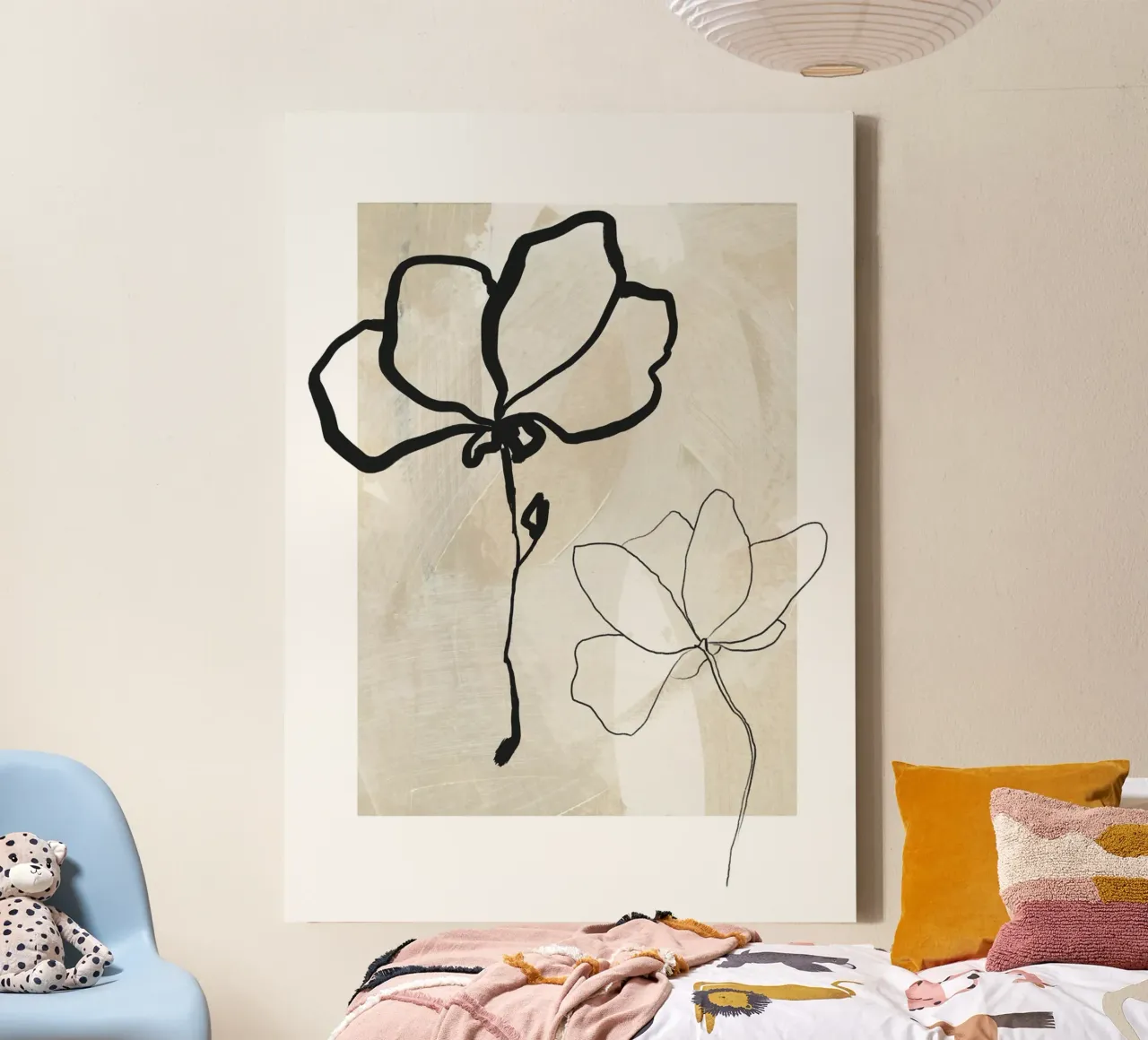 Abstract Botanics No 27 tela da treechild