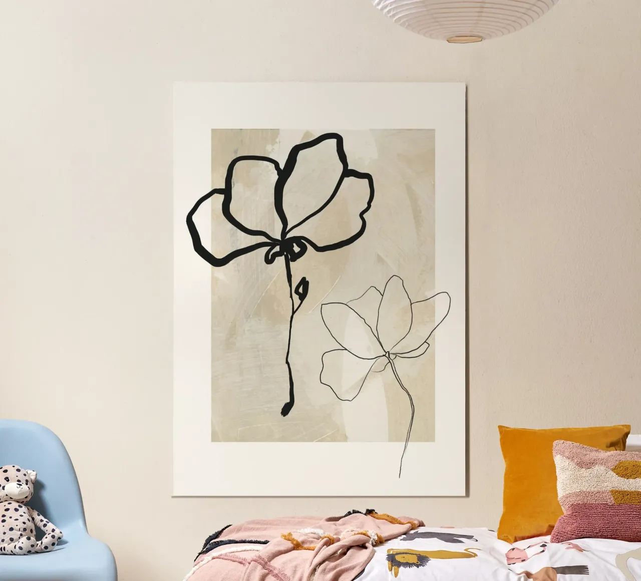 Abstract Botanics No 27 carta hahnemühle da treechild