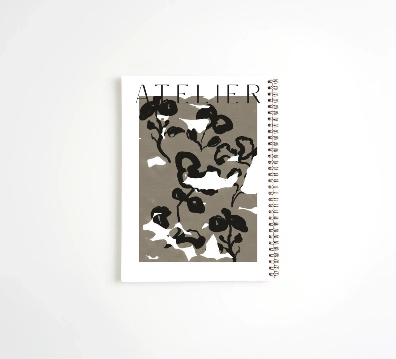 Abstract Botanics No 29 spiral notebook by treechild