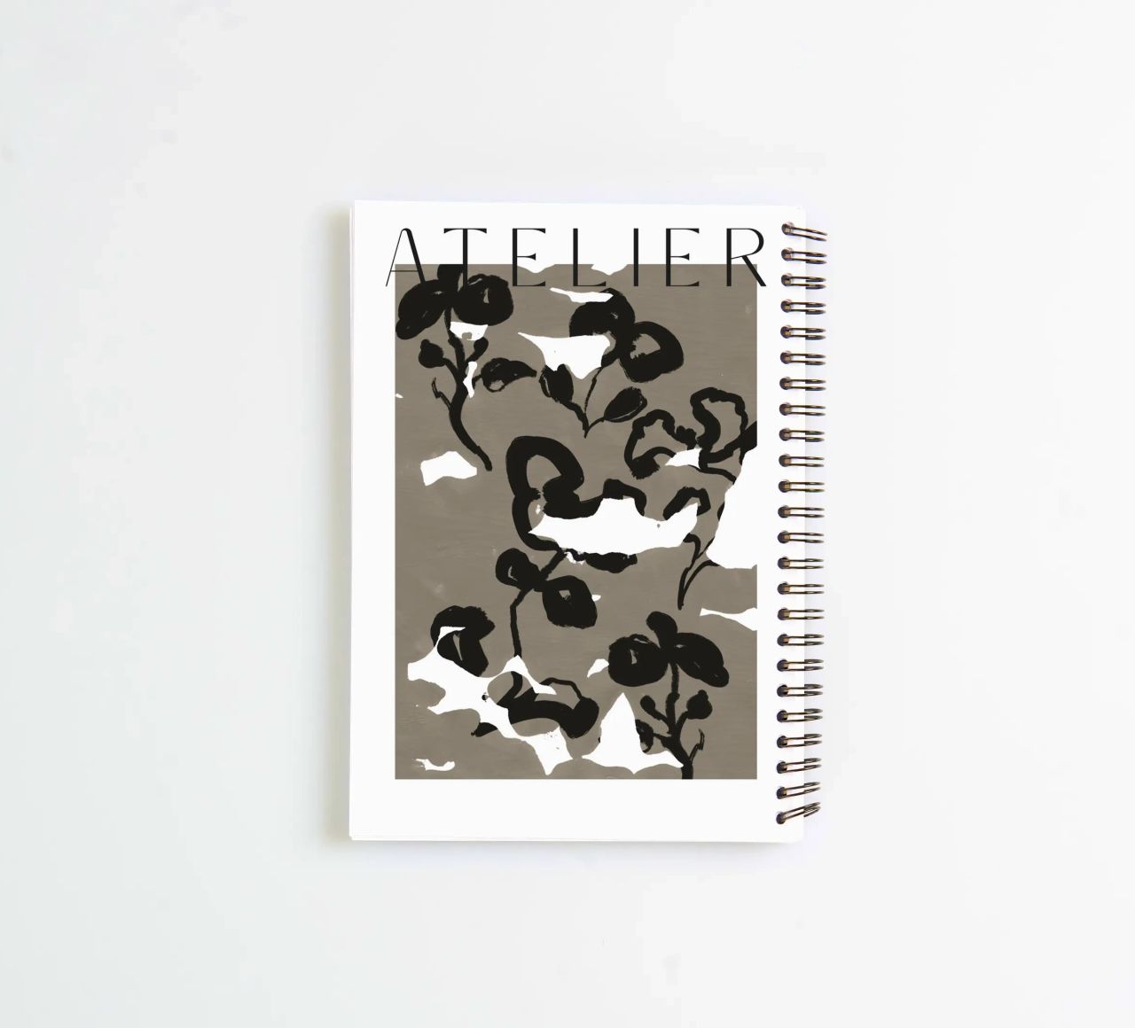 Abstract Botanics No 29 spiral notebook by treechild