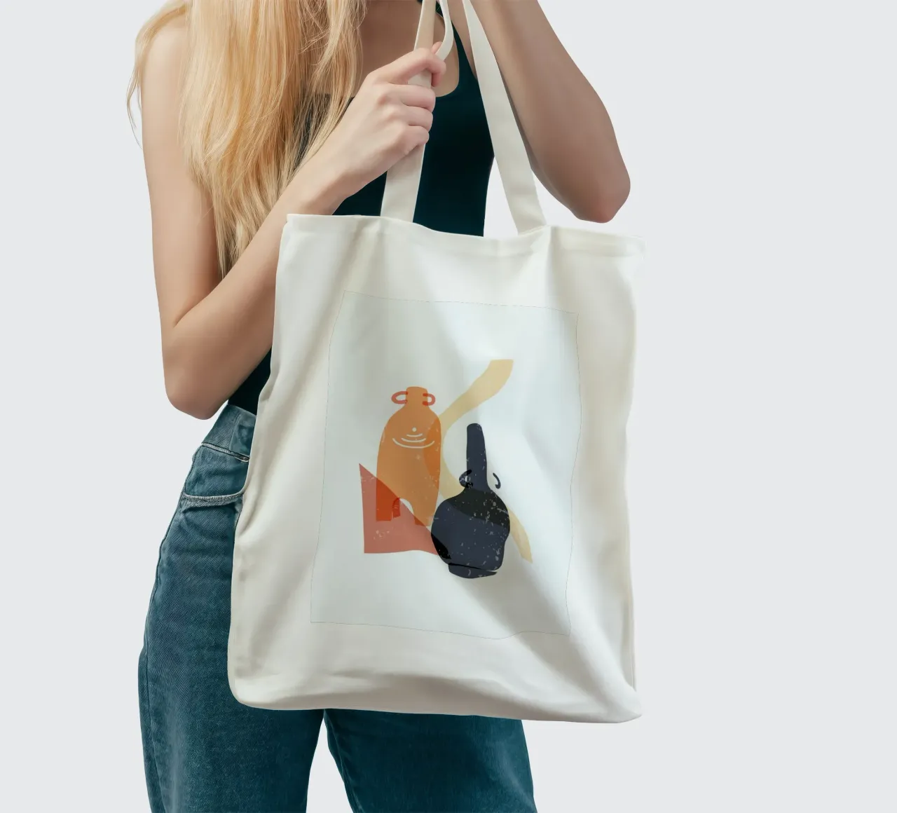 Terracotta Pots tote bag by Pure