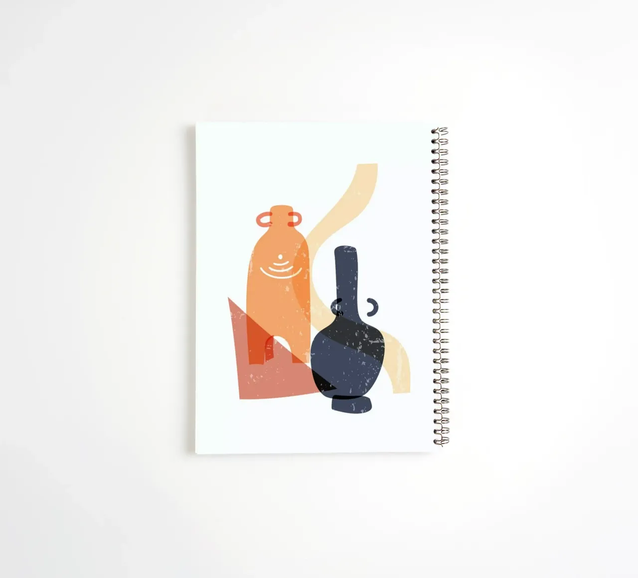 Terracotta Pots spiral notebook by Pure