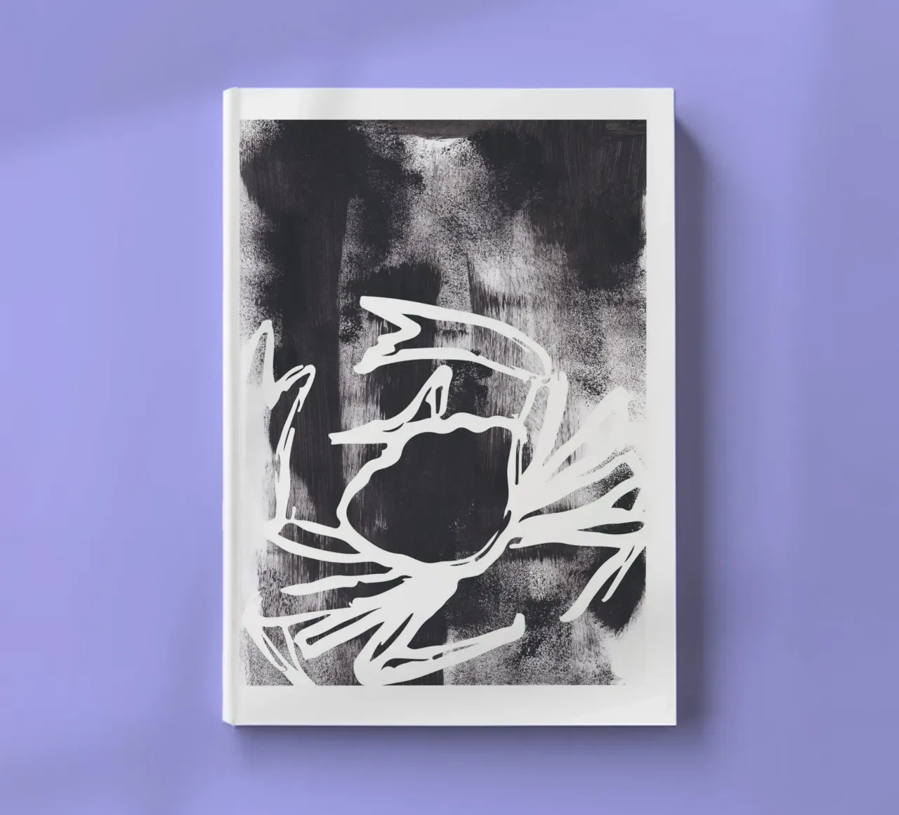 Abstract Line (Crab) No 01 notebook by treechild