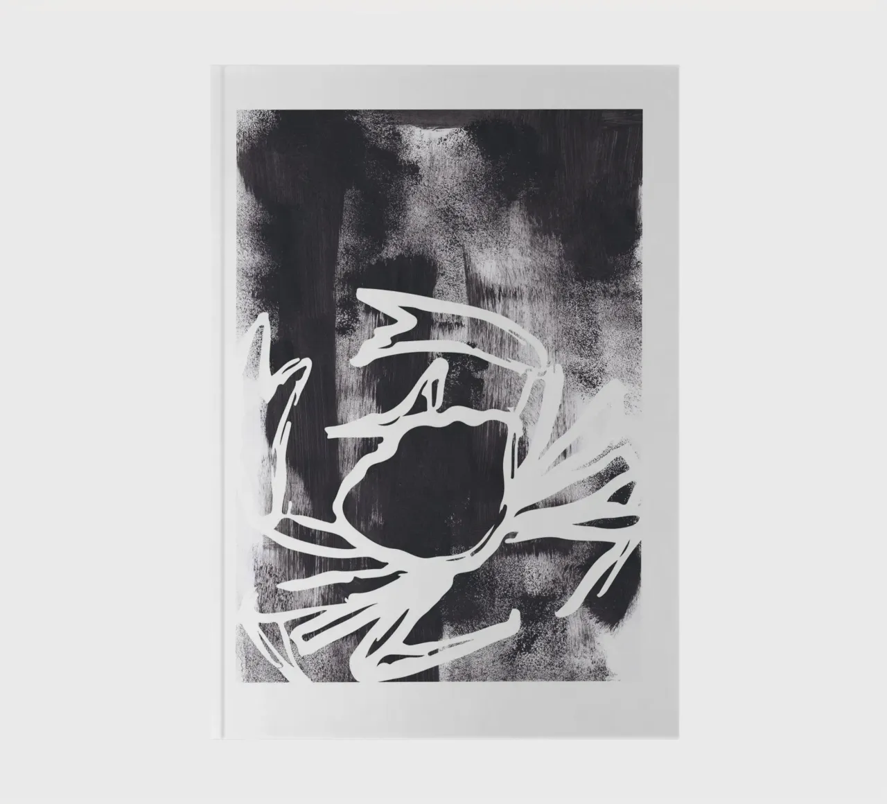 Abstract Line (Crab) No 01 notebook by treechild