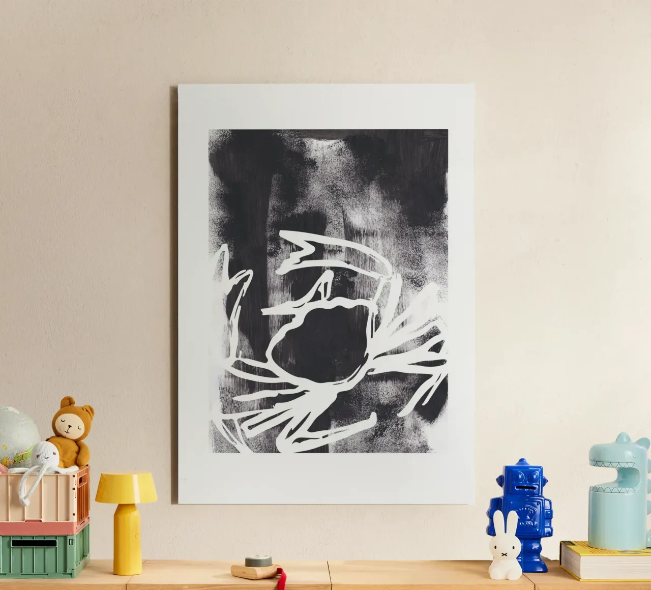 Abstract Line (Crab) No 01 alluminio dibond da treechild
