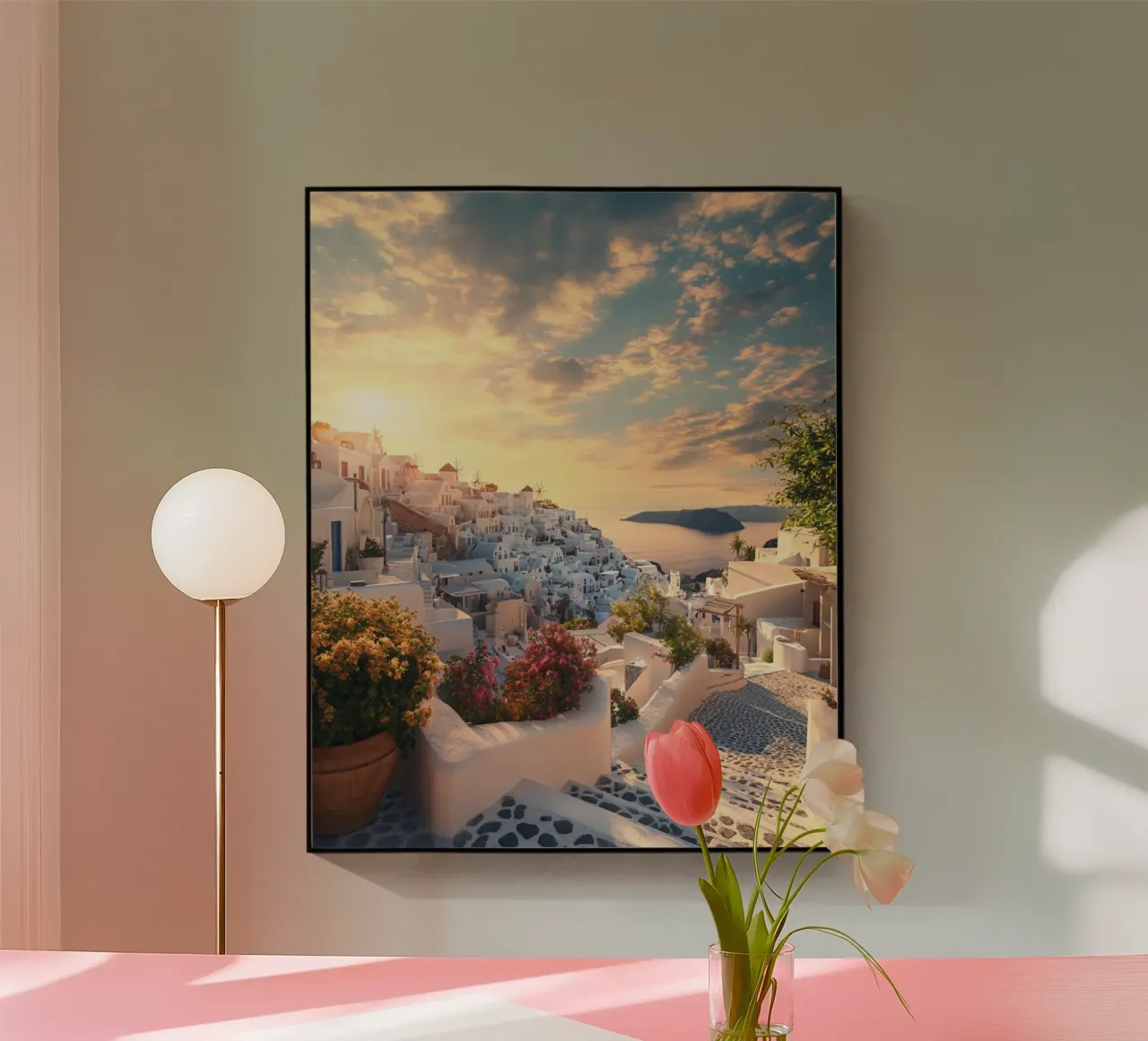 Vibrazioni di Santorini plexiglass da PhotoVibe Decor