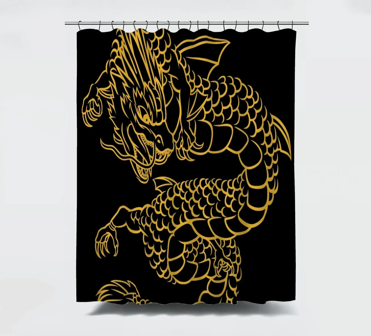 Chinese Golden Dragon tenda da doccia da Tobe Fonseca