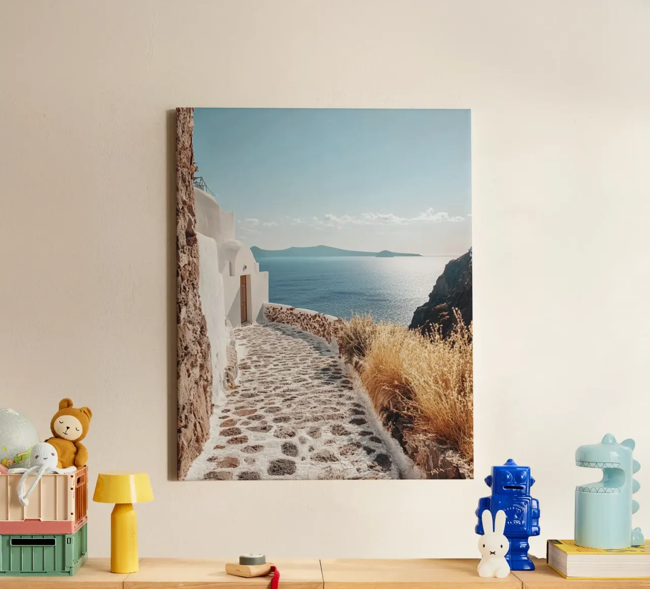 Les vibrations de Santorin toile de PhotoVibe Decor